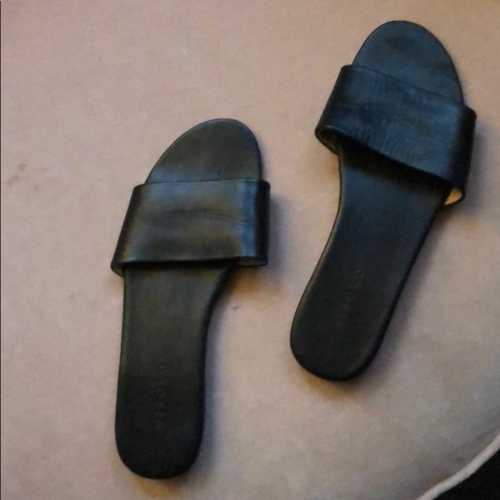 Nisolo slide sandals size 6.5